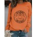 BEABUDDY printed pullover sweatshirt