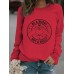 BEABUDDY printed pullover sweatshirt