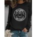 BEABUDDY printed pullover sweatshirt
