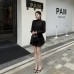 Chiffon Half High Collar Queen Style Perspective Set for Women