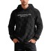 Men's loose letter embroidered hoodie