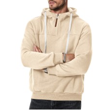 Men's Half Zipper Sports Hoodie