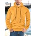Loose casual hooded long sleeved sweatshirt