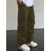 Men's loose wide leg straight leg pants