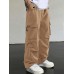 Men's loose wide leg straight leg pants