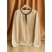 Loose long sleeved top