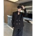 Three dimensional rose lace gemstone short tie suit