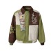 Thick cotton jacket with corduroy