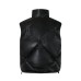 Vest leather jacket cotton jacket