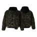Camouflage cotton jacket fake two-piece jacket