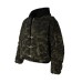 Camouflage cotton jacket fake two-piece jacket