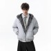 Cotton padded and flannel jacket