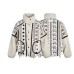 Lamb wool cotton coat with fleece jacket