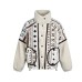 Lamb wool cotton coat with fleece jacket