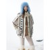 Lamb wool cotton coat with fleece jacket