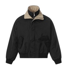 Fake two cotton jackets for men