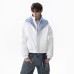 Fake two cotton jackets for men