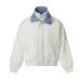 Fake two cotton jackets for men