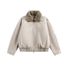 Suede warm cotton clothing