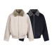 Suede warm cotton clothing