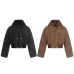 Warm cotton short clothing