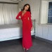 Hip hugging sexy waist cinching lace patchwork spicy girl dress