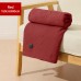 Portable USB electric blanket with 3 heat settings, machine washable design. Ideal for home, office, or travel use.