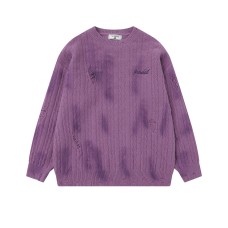Hollow knitted sweater inkjet knitted sweater