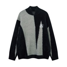 Striped knitted sweater