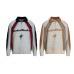 Men's base sweater with a lapel collar
