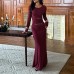 Sexy waist patchwork lace slim fit hip hugging skirt