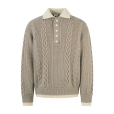 Twist Fried Dough Twists Two Pieces of Warm Knit Men