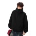 Heavyweight Oversized Hoodie Men's Autumn New Design Open Front Cardigan Loose Versatile Sports Top