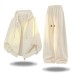Textured Casual Sportswear Set for Men and WomenOpen Front Hoodie and Sweatpants Two-Piece Set