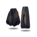 Textured Casual Sportswear Set for Men and WomenOpen Front Hoodie and Sweatpants Two-Piece Set