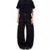 Deconstructed Design Reversible Pocket Curved Knife Jeans Unisex Autumn Winter Loose Casual Baggy Wide Leg Pants