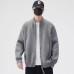 Knitted Cardigan Sweater Men's Spring Autumn Winter Fashion Stylish Solid Color Versatile Casual Loose Outerwear