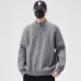 Knitted Cardigan Sweater Men's Spring Autumn Winter Fashion Stylish Solid Color Versatile Casual Loose Outerwear
