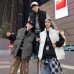 Minimalist Cargo Cotton Vest Unisex Winter Thick Warm Loose Clean Fit Stand Collar Sleeveless Jacket