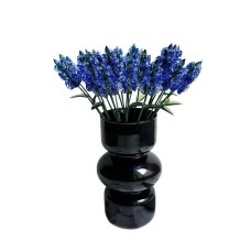 Glass Birth Flower Iron Wire Flower Iron Wire Flower Simulation Desktop Ornament Vase Glass Birth Flower Iron Wire Flower Iron Wire Flower Simulation Desktop Ornament Vase