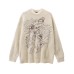 Jacquard round neck base shirt for men
