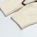 Color blocking line design sweater for men