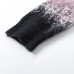 Gradient velvet sweater