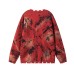 Tattered sweater knitted sweater