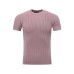 Solid color slim fit T-shirt for men