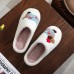 Dachshund Pet Pattern Embroider Plush Home Thick-Soled Comfortable Woolen Cotton Slippers Cute Warm Non-Slip Indoor Slippers Pet Mom Gift Dog Lovers Men and Women Can Wear