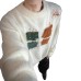 Lazy Style Christmas Atmosphere Sweater for Men, Winter Thick Warm Inner LayerTrendy Brand, Loose Hooded Knitwear