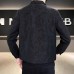 Suede Jacket Men Autumn Winter Fashion Brand Turn-down Collar Slim Fit Trendy Outerwear