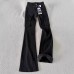 Cleanfit Black Cargo Pants Men Autumn Winter  Style Multi-pocket Flared Slim Fit Narrow Straight Leg Pants