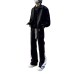 Casual Loose Streetwear Tapered Jogger Pants for Men and Women Color-Blocked Design High Street Fashion Style